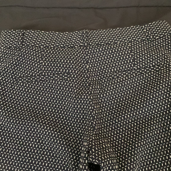 White dotted black semi formal pants - Picture 7 of 8